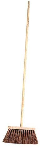 Scopa da strada con manico 120 x 25 x 6 cm, in legno