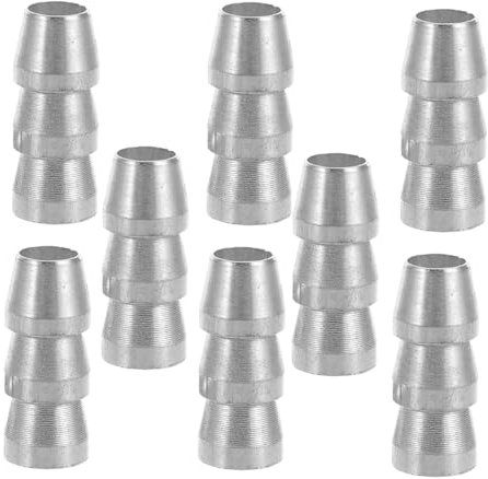 Happyyami 8pezzi Cuneo Per Impugnatura Rotonda in Acciaio Cunei Per Martello e Cunei Sicurezza Per Fissaggio e Rinforzo Attrezzi