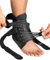 Fitomo Cavigliera Ortopedica per Distorsione, Cavigliera Sportiva con Stabilizzatore Staccabile, Tutore Caviglia Distorsione per uomini e donne (Nero, M)