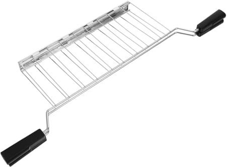 MAGICLULU Grille-Pain Grille à Rôtir Support à Sandwich Accessoire pour Machine à Petit-Déjeuner Acier Inoxydable Conception Anti-Brûlure Facile à Nettoyer Compatible la Plupart des Machines à Griller