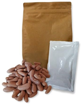 Buschbohne Maxi, Bohnensamen, 125g, frühe Sorte mit hohem Ertrag, langhülsig, fadenlos, Ideal zum einfrieren und einkochen, GardenTaurus