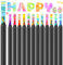 daliyer 12 Farben Regenbogenstifte, Buntstifte Stifte Kinder, Ostergeschenke Kinder, Ostern Basteln Kinder, Mitgebsel Kindergeburtstag, Ostertüten zum Befüllen, Buntstifte Dicke für Zeichnen, Färben
