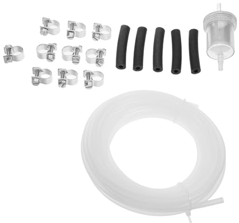 Gatuida 1 Juego Kit de Calentador de Estacionamiento con Manguera de Soporte y Repuesto de Línea de Aceite Calefacción Rápida para Experiencia de Conducción Cálida Incluye Manguera Blanca