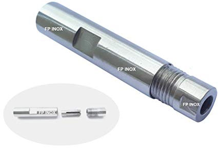 Boquilla de engaste manual, cable de 3 mm de diámetro, acabado roscado interior derecho, acero inoxidable A4, guardia del cuerpo de jardín