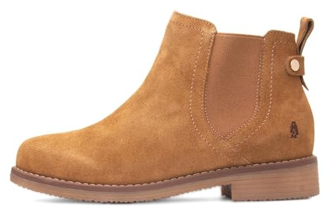 Hush Puppies Women's Maddy Wide Boots, Tan, 6