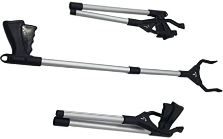 PLAFOPE Pinza Recogedora Plegable Extensible Para Basura Ayuda Para Personas Mayores y Discapacitados Abrazadera De Alta Resistencia Con Garra Amplia Para Interiores y Exteriores Herramien