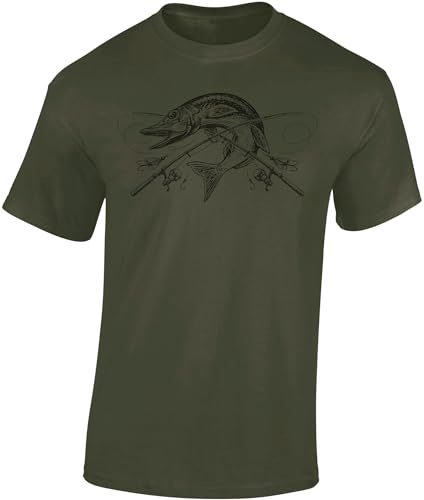 Baddery Angel T-shirt för män – The Reel Catch – fiskartröja för män – fiskekläder tillbehör presenter