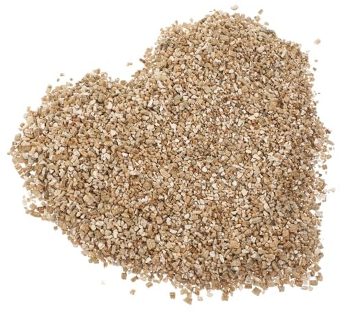 BESTonZON Vermiculite Naturale Espansa Per Giardinaggio Ph Neutro Per Germinazione Di Piante e Funghi Ottimale Per Terrari e Piante Vaso