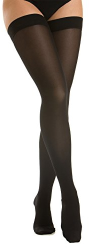 Relaxsan M2070 (Nero 5-XXL) Calze autoreggenti medicali cotone classe 2 - K2 compressione graduata