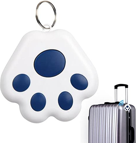 Onlynery Trova Chiavi - Cerca Oggetti a Forma di Simpatico Artiglio di Gatto - Trova Telefono Wireless in Standby Lungo, localizzatore di Oggetti in Tempo Reale per localizzare Bambini, Animali