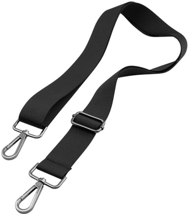AMSLSIU Correa para Bolso Bandolera de Longitud Ajustable con cincha de Nailon Suave y herrajes Resistentes para un Accesorio de Moda Diario. Longitud