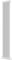 Radbliss Vertical Traditional 2 Column Radiator 1800x290mm White Cast Iron Style Tall Design RAD Central Heating