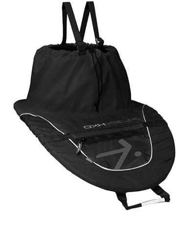 HIKO Trek Bungee Spray Deck Spritzdecke Spritzschutz Spritzrock Kajakschutz, Farbe:schwarz, Größe:C110