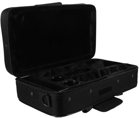 ibasenice Tragbarer Klarinettenkoffer Mit Griff Oxford-stoff Klarinetten-aufbewahrungsbox Für Klarinettenzubehör