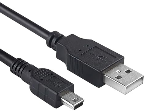 Câble de charge pour manette PS3, mini câble de charge, câble USB de caméra embarquée, câble USB A vers USB B extra long de 3 m pour manettes Sony Playstation 3/PS Move, lecteur MP3, appareils photo