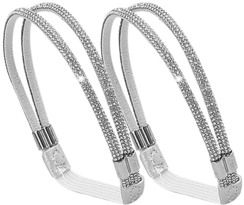 TOYZFRIENDY Lacci Elastici per Scarpe Tacchi, Cinturini Antiscivolo per Fissaggio, 1 Paio, Accessorio per Scarpe Eleganti