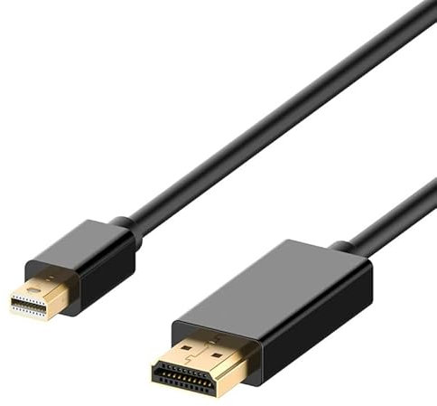EXCALBUR Mini Displayport DP Thunderbolt to HDMI HD 4k Gold Cable (Adaptor)
