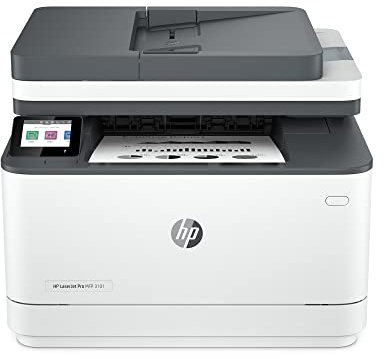 HP Laserjet Pro MFP 3101fdw Wireless Black & White Printer with Fax (Renewed)