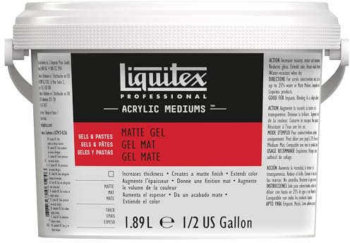 Liquitex Additif - Médium Gel Mat Pot 1,89L