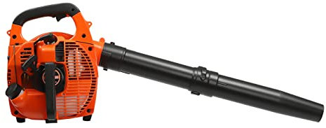 Soplador de hojas de gasolina para uso manual, color naranja, 91,5 x 33,5 cm