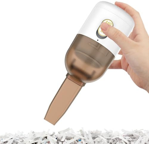 Generico Aspirapolvere Da Scrivania - Spazzatrice Da Tavolo | Detergente Da Scrivania Senza Fili E Girevole A 360 Gradi Per La Pulizia Di Capelli, Briciole, Tastiera Del Computer Di Regali Per Bambin