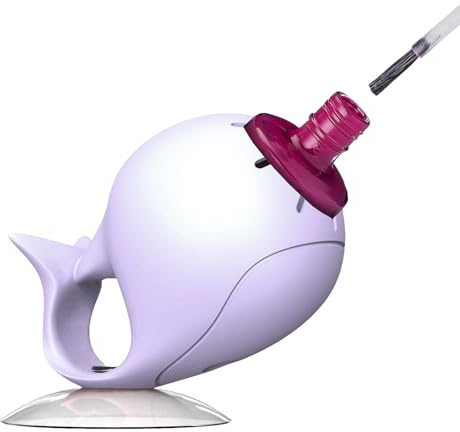 Porte-bouteille de vernis à ongles en silicone | Support de bouteille de vernis à ongles non basculable | Support en silicone antidérapant portable anti-déversement pour salon, maison, voyage, pour