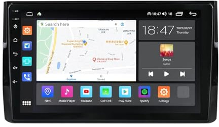 Autorradio Android 15 de 9 Doble DIN para Skoda Kodiaq 2016-2018, con CarPlay, cámara Trasera, Control del Volante, Bluetooth, GPS, Radio FM y WiFi (A2 2G+32G).