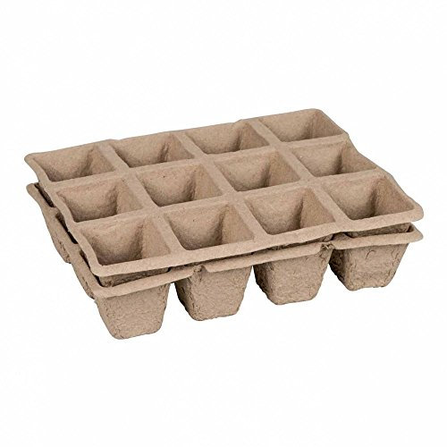 PRO GARDEN SET 24 SEMENZAIO IN TORBA 21X17 CM ACCESSORI CURA GIARDINAGGIO