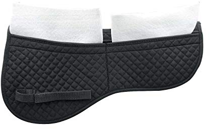 AMKA Korrektur Pad Sattelkissen mit 4 Taschen + 12 Pads, Sattelpad