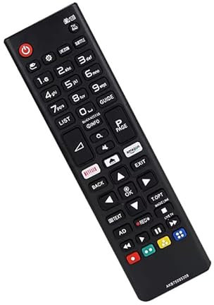 Replacement LG TV Remote Control with Netflix & Prime Video Button, Universal Remote Controller Compatible with HDTV, 3D, LCD, LED, Smart TVs, Long Distance Transmission For All LG TV Models