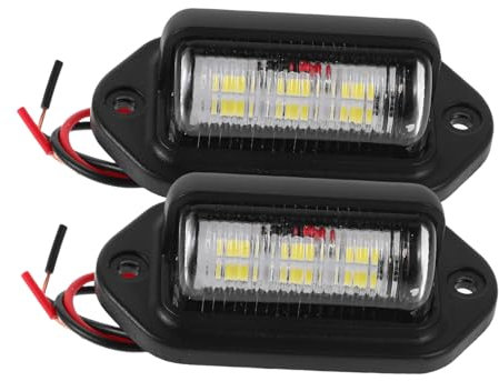 Parliky 2pezzi Luce Targa Camion Led Laterali Luci Di Posizione Per Auto Dc Luci Posteriori Per Suv Rimorchi