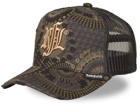 RFL Rock'nFreeLife Casquette Enfant, Trucker, Noir Love