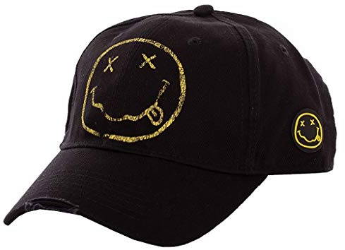Nirvana 'Smiley' Baseball Cap