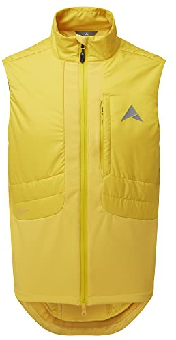 Altura Esker Dune - Chaleco aislante para bicicleta de montaña resistente al viento para hombre, color mostaza, talla grande