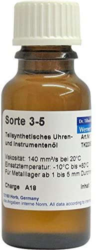 Dr. Tillwich Öl für Wanduhren, Pendulen, Regulatoren