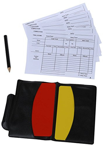 Ggnaxivs Box for football match referee red and yellow cards