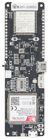 LILYGO T-SIM7670G-S3 ESP32-S3 4G LTE TTGO-utvecklingskort för IoT-enheter för trådlös cellkommunikation med låg energi, lång räckvidd med GPS