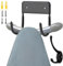 ZcrPrn Iron Board Hanger,Ironing Board Hanger,Over Door Ironing Board with a Coat Hook for Small and Large