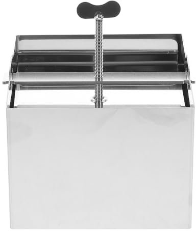 PEPLAYTAL Robusta Pressa Per Tofu in Acciaio Inossidabile - Stampo Per La Produzione Di Tofu Pressa Per Tofu Strumento Per La Produzione Di Tofu Strumenti Per La Pressatura Del Formaggio