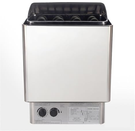 YXZKJZJ Calentador de Sauna 3-9kw, generador Vapor for Uso doméstico, Horno calefacción, Equipo seco for habitación con Controlador Calentamiento rápido(6kw 220)