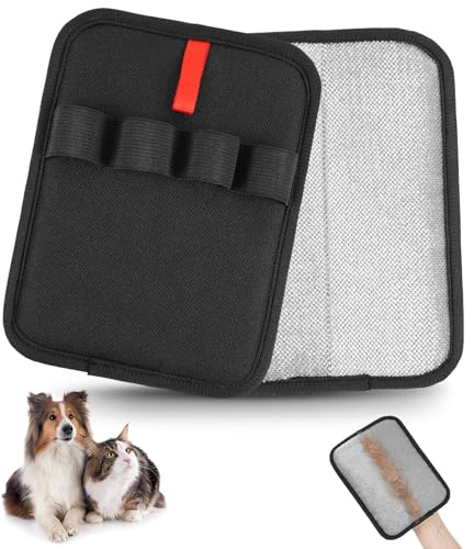OSDUE Gant Poil Chat, 1 Pièces Gant Anti Poils Animaux pour Chat Et Chien Réutilisable Gant Brosse Toilettage pour Chat Et Chien,Gant pour Enlever Les sur Canapé Tapis Vêtements