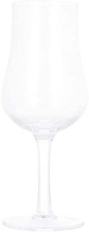 IWOWHERO Verre à Dégustation en Verre Cristal Transparent 1 Pièce Whisky et Sherry Fond Renforcé pour Stabilité Maison et Bar Finition Lisse Usage Polyvalent
