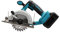 Cordless Electric Circular Saw with Lithium Battery Charger Wood Mini Circular Saw Electric Saw Wood Cutting 125mm Blade Diameter for Cutting Wood/Ceramic Tiles/Marble