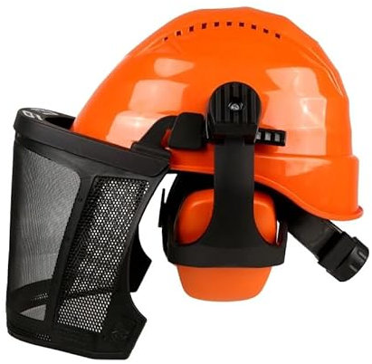 ENHA Redwood Forestry Kit Casque forestier avec protection auditive Orange/noir