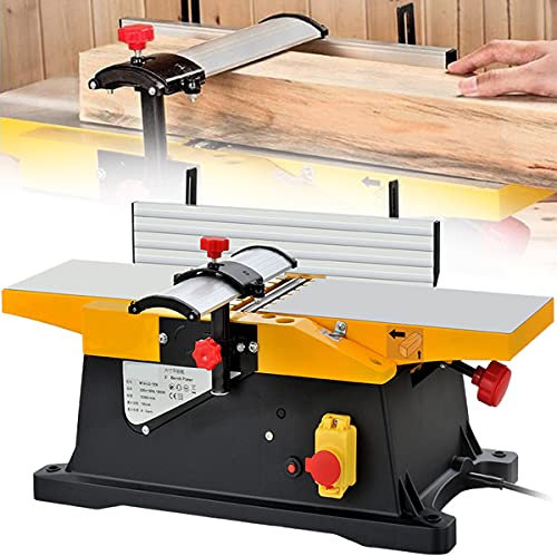 BrightFootBook tjocklekshyvel, trähyvel, 1800 W 12000 rpm för träskärningsentusiaster