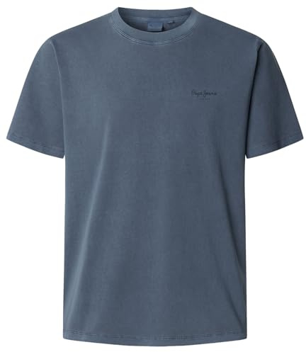 Pepe Jeans Camiseta Jacko para Hombre, Azul (Azul Marino), M, Azul (Marino), M