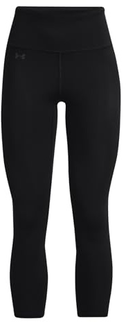 Under Armour Womens Motion Ankle Leggings, Black (001)/Jet Gray, Medium