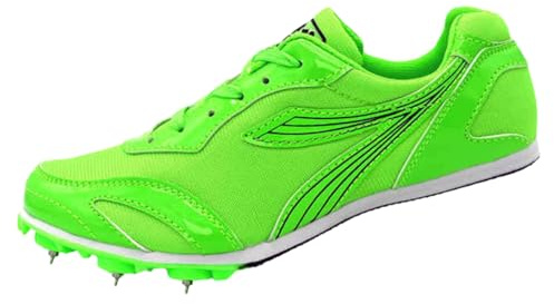 Kraftpaid Zapatillas De Correr con Clavos,Zapatos con Clavos para Atletismo,Atletismo con Clavos Zapatillas,Hecho De Materiales Livianos,Adecuado para Carreras De Velocidad Y Saltos