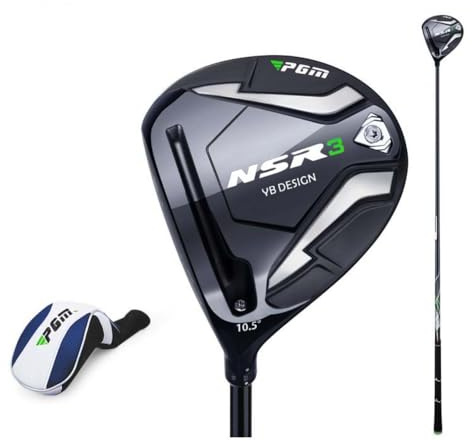 Vänster hand Golf Driver för män justerbar Titanium Wood Graphite Shaft Hybrid High Rebound Club med täckningsavstånd Noggrannhet