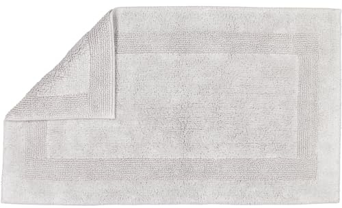 Cawö Badteppiche Luxus Badteppich 1000 Platin - 705